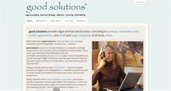 Desktop Screenshot of goodsolutions.com